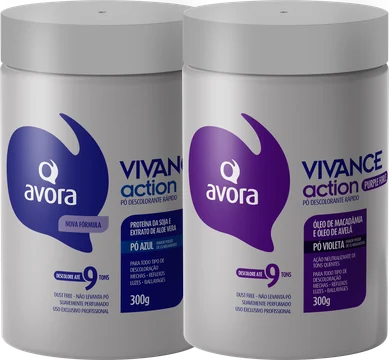 Pós descolorantes Vivance Action